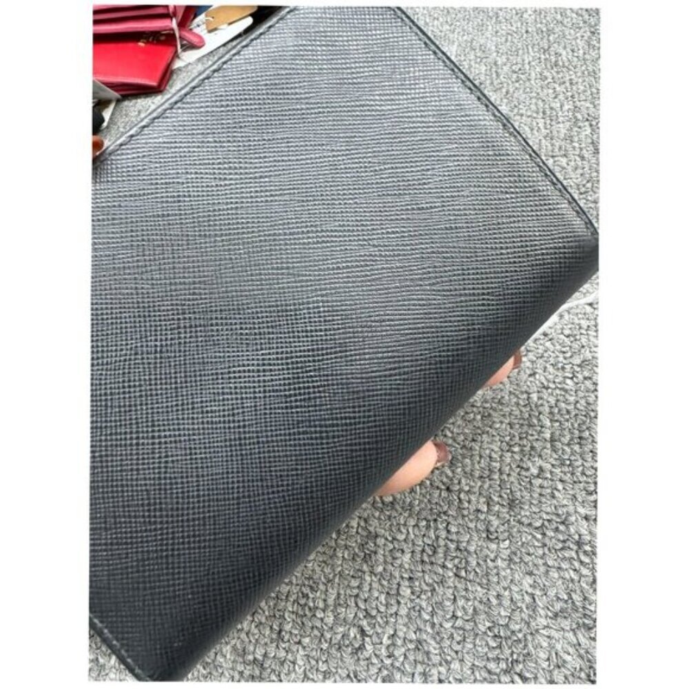 PRADA Black Saffiano Leather Bifold Wallet 175-013025 - Picture 3 of 7